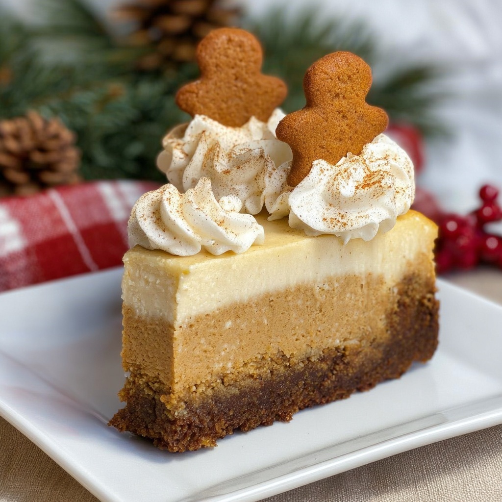 Gingerbread Cheesecake Recipe - Recipe Image