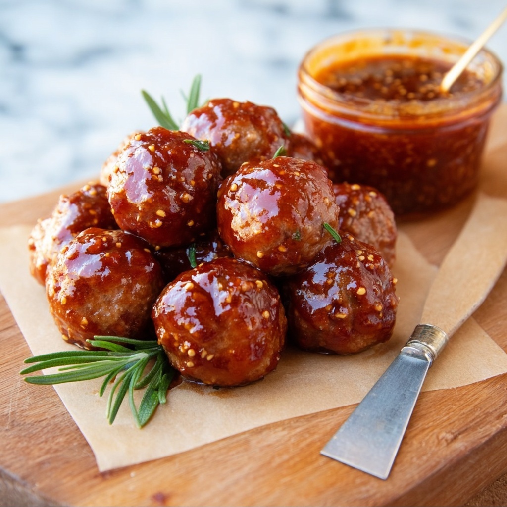 Firecracker Chicken Meatballs Recipe - Recipe Image