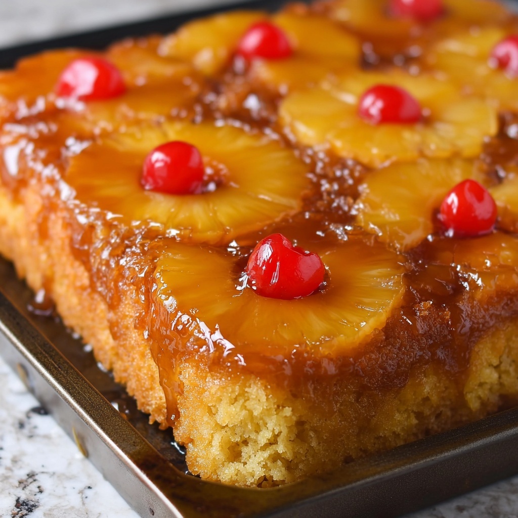 Pineapple Upside Down Cake Recipe - Recipe Image
