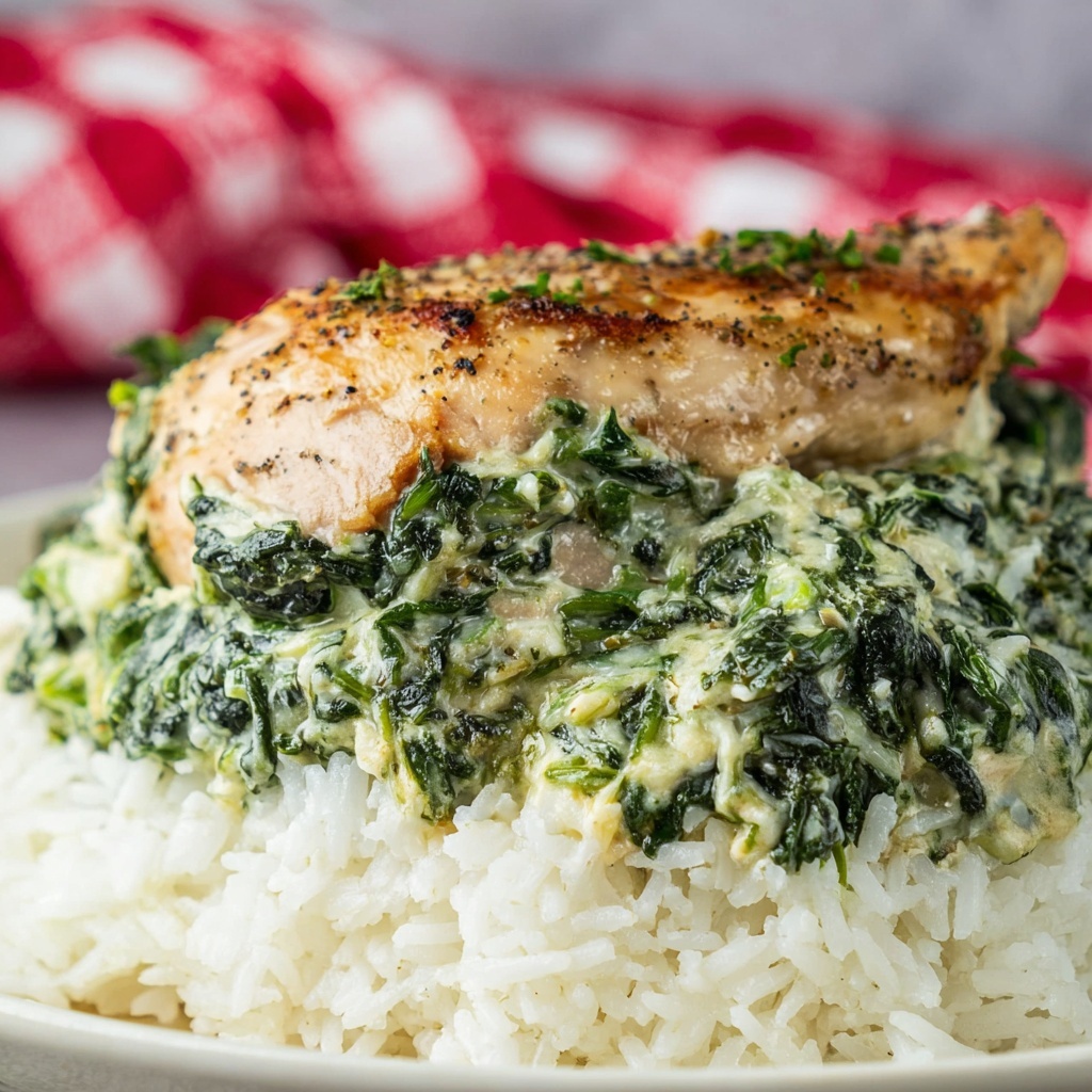 Spinach Stuffed Chicken Breast Recipe - Recipe Image