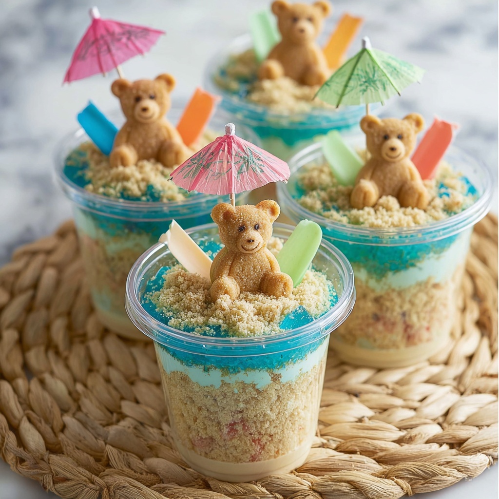 Sand Pudding Beach Buckets Recipe - Recipe Image