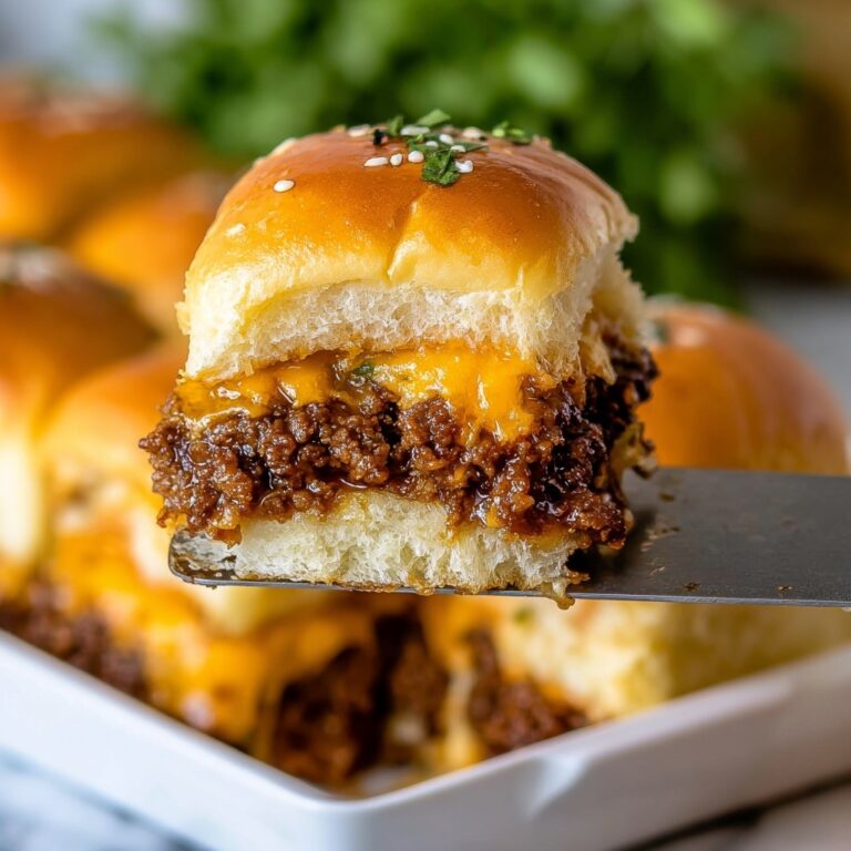 Barbecue Sloppy Joe Sliders on Hawaiian Rolls Recipe
