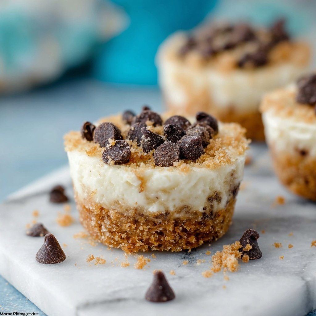 Chocolate Chip Cheesecake Cupcakes Recipe - Recipe Image