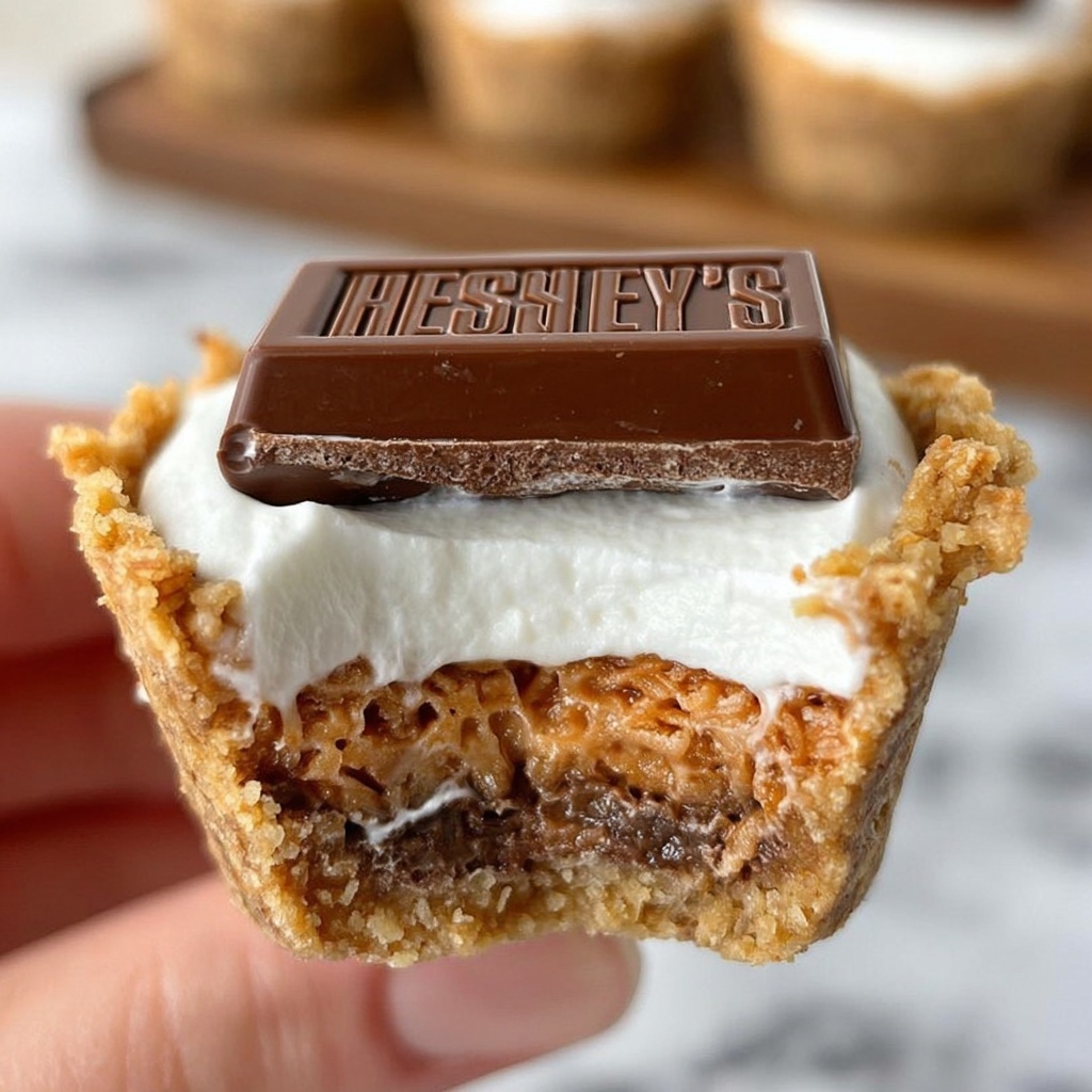 S'mores Cookie Cups Recipe - Recipe Image