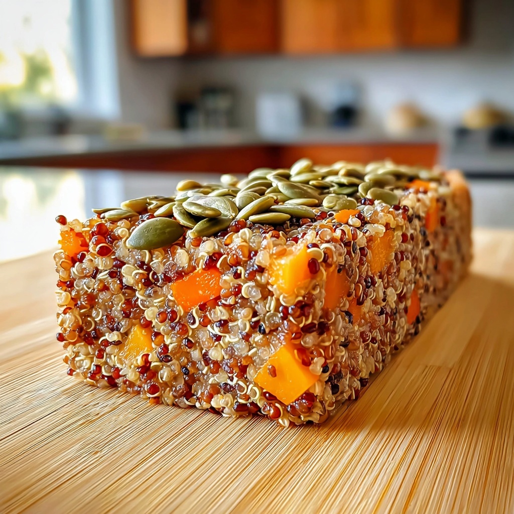 Seedy Goodness: The Best Quinoa & Lentil Loaf You’ll Love Recipe - Recipe Image