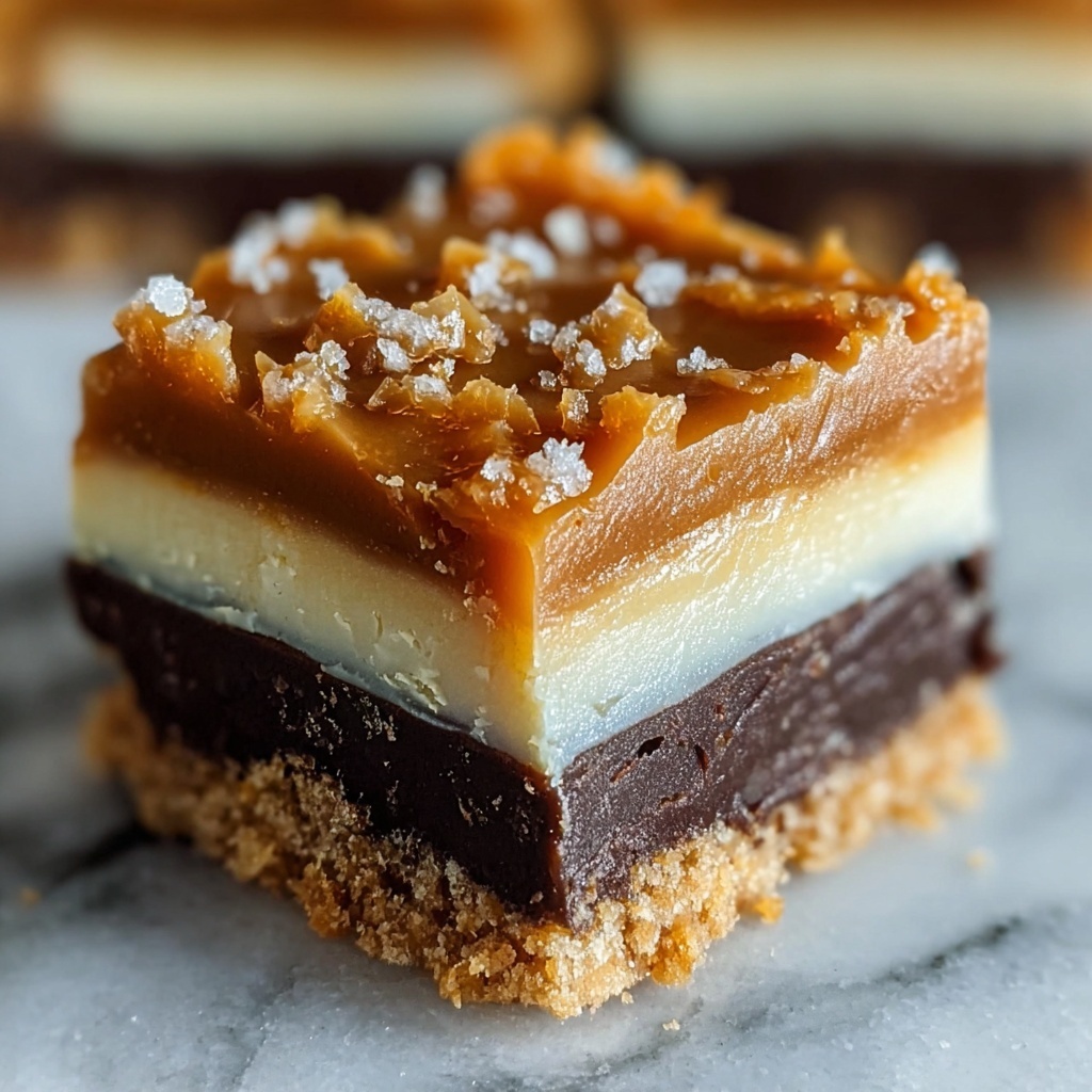 Indulgent Butterfinger Caramel Bars: Easy No-Bake Delight Recipe - Recipe Image
