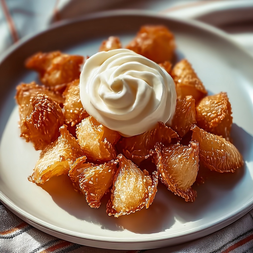 Crispy Bite-Sized Blooming Onions with Creamy Ranch Dip Recipe - Recipe Image
