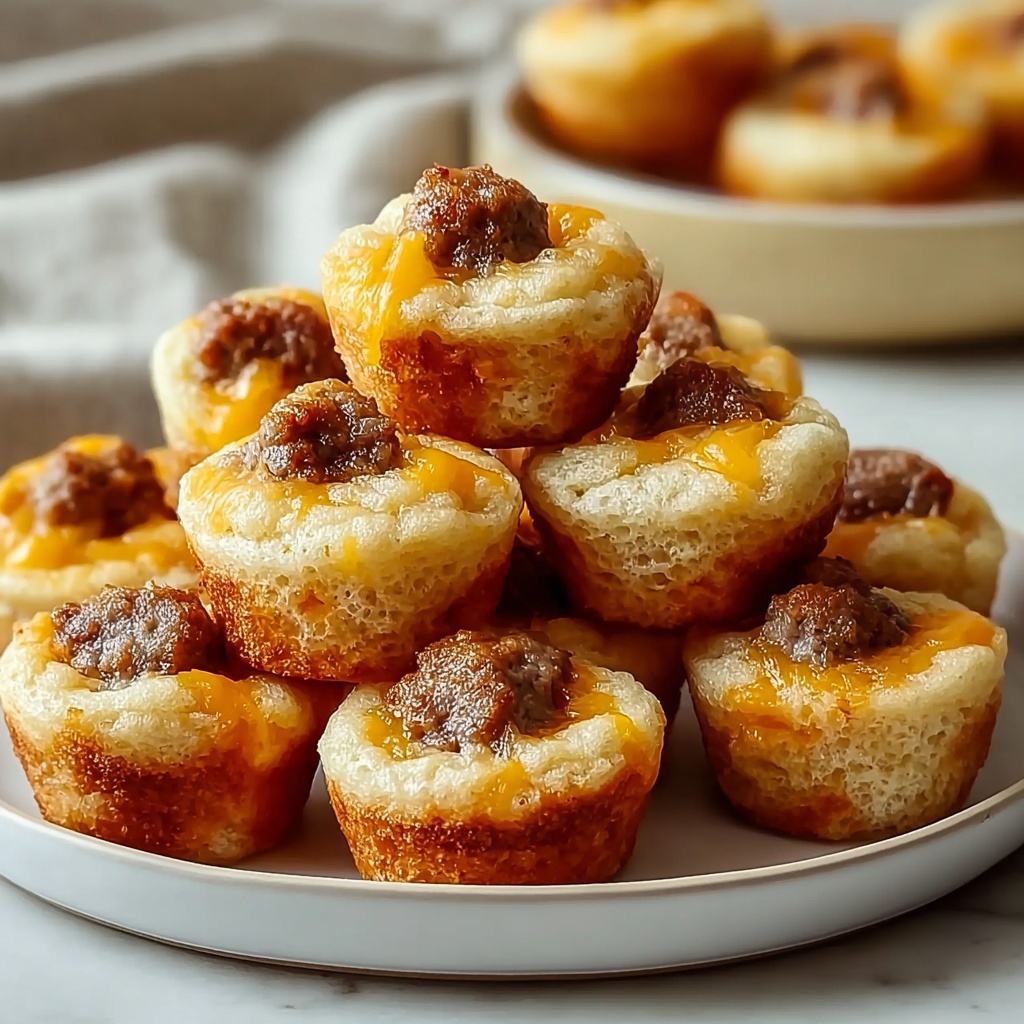 Irresistible McGriddle Bites: Sweet Sausage Muffins Made Easy Recipe - Recipe Image