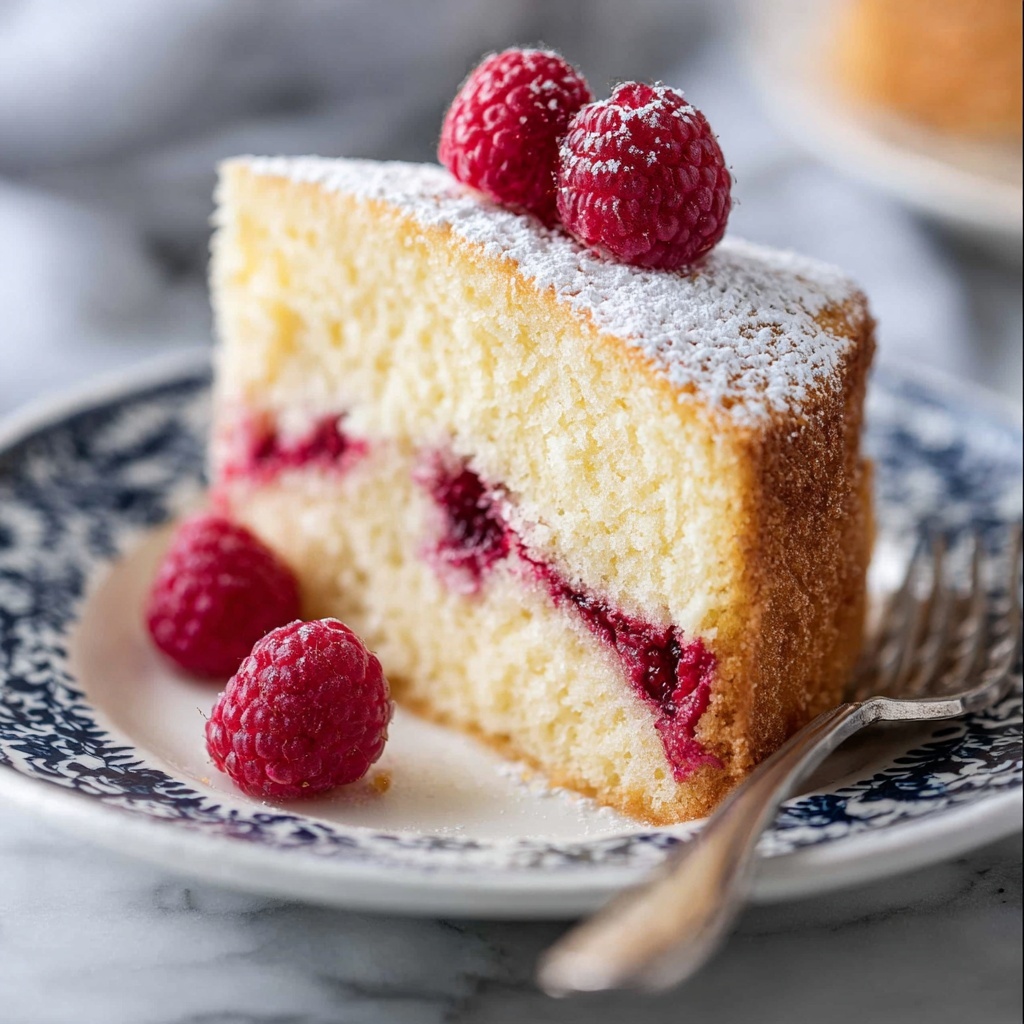 Yogurt Raspberry Cake Recipe - Recipe Image