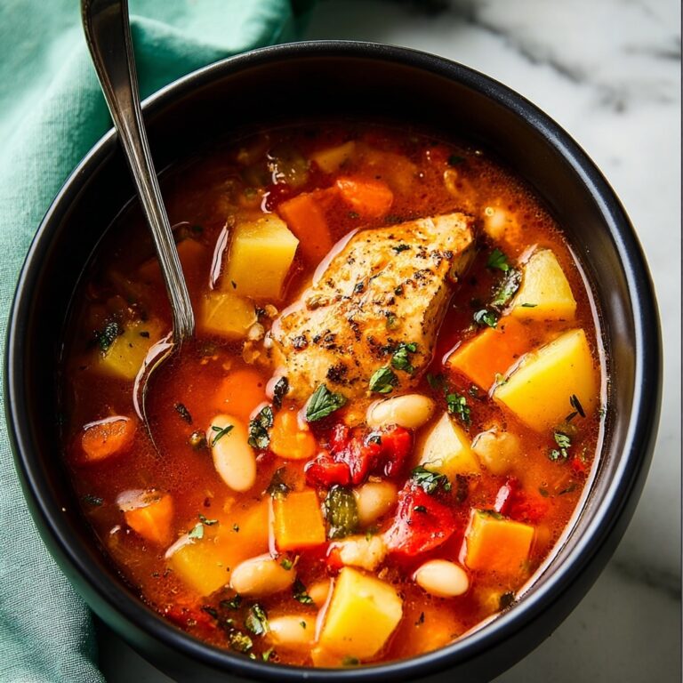 Crock Pot Tuscan White Bean Chicken Stew Recipe