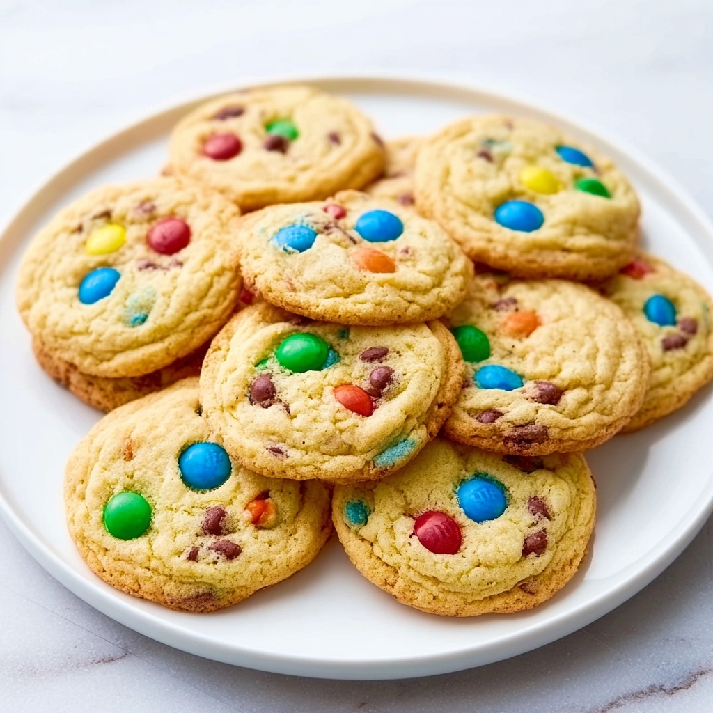 Soft M&M Cookies Recipe - Recipe Image