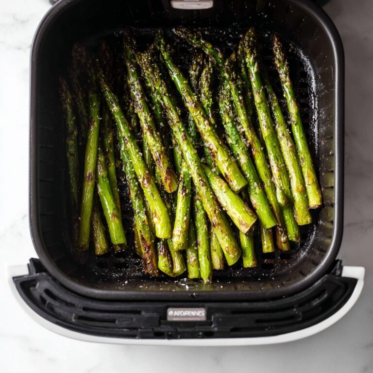 Air Fryer Asparagus with Parmesan Recipe