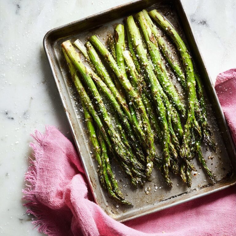 Garlic Parmesan Roasted Asparagus Recipe