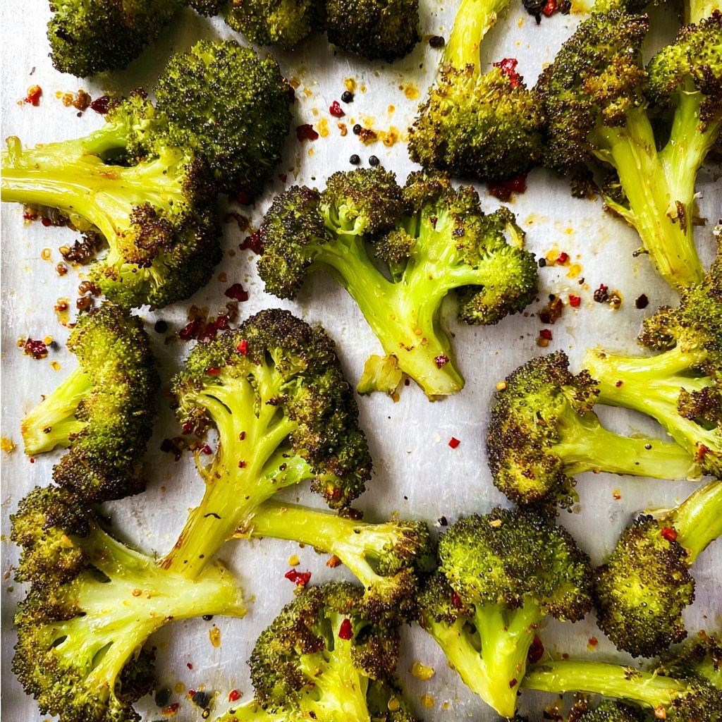 Garlic Roasted Broccoli Recipe - Recipe Image