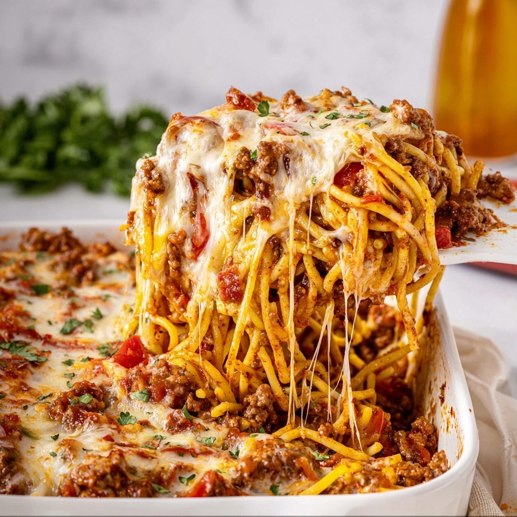 Baked Spaghetti Casserole Recipe - Recipe Image