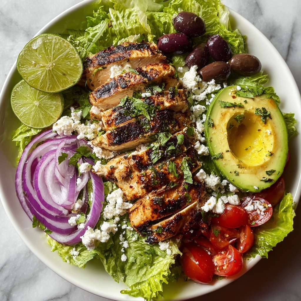 Peruvian Grilled Chicken Salad Recipe - Recipe Image