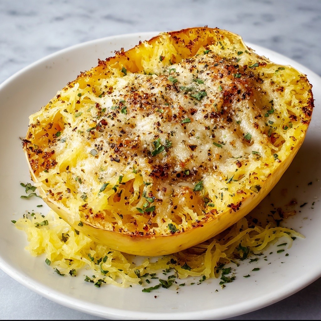 Healthy Spaghetti Squash Au Gratin Recipe - Recipe Image