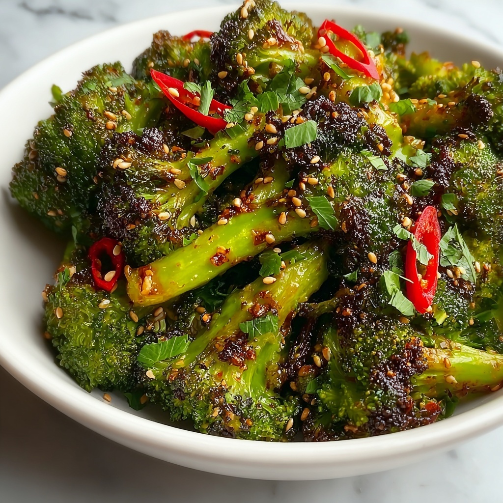 Sweet Chili Roasted Broccoli Recipe - Recipe Image