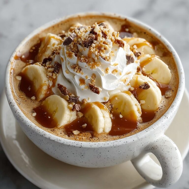 Creamy Banana Peanut Butter Coffee Smoothie Recipe