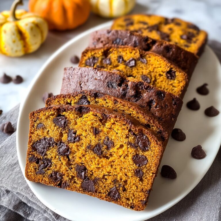 Chocolate Chip Pumpkin Bread Recipe