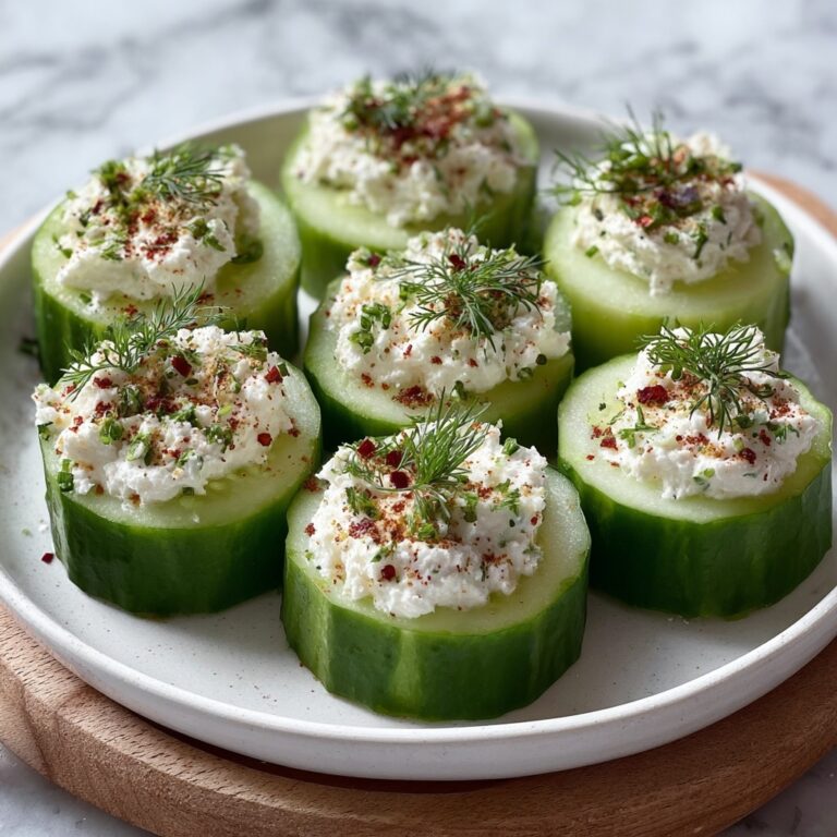 Cucumber Cottage Cheese Bites Recipe