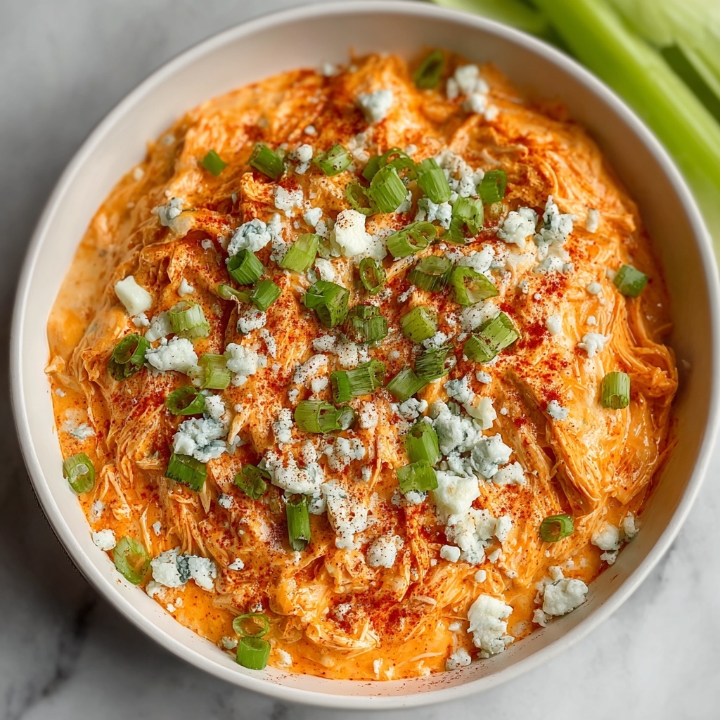 Healthy High-Protein Buffalo Chicken Dip Recipe - Recipe Image