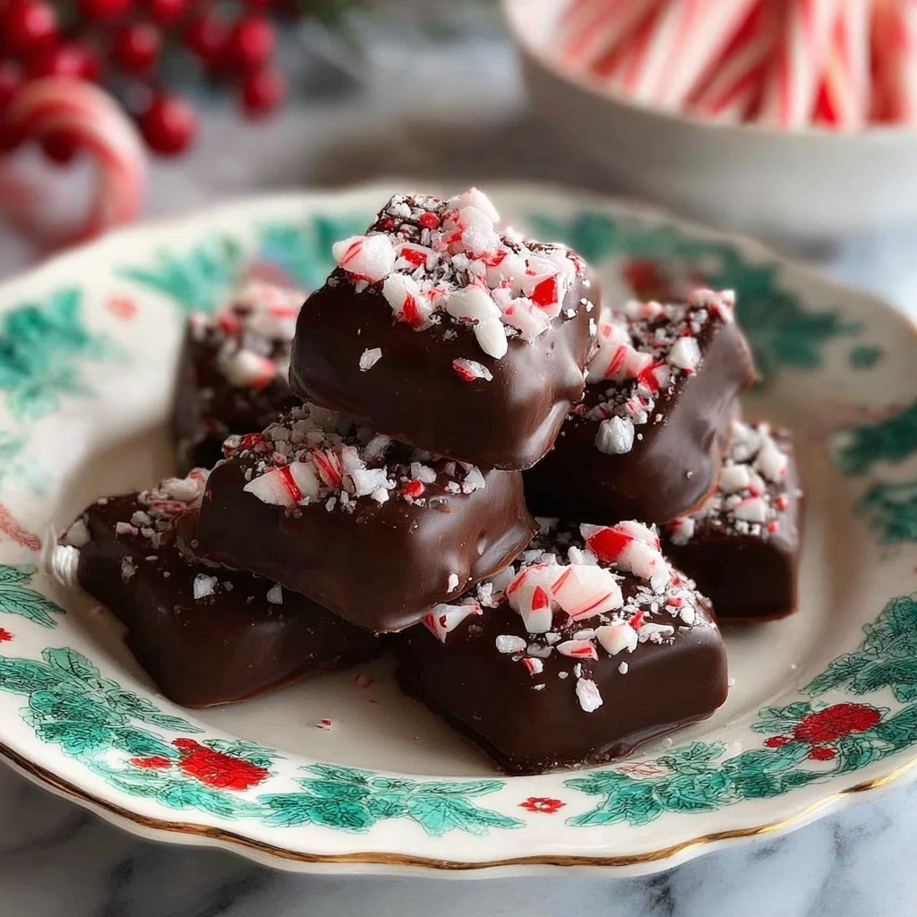 Irresistibly Creamy Peppermint Meltaways with a Melting Chocolate Coating Recipe - Recipe Image