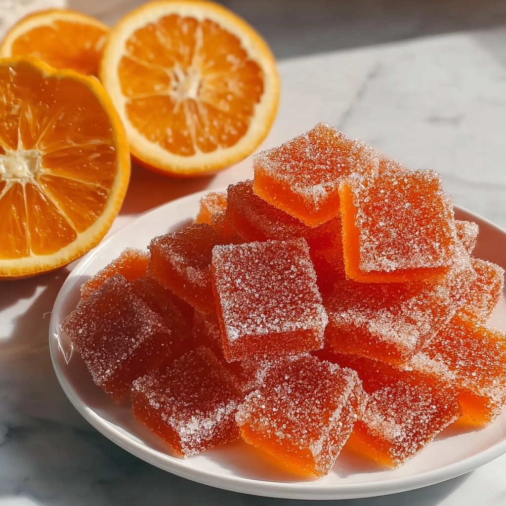 Classic Homemade Orange Candy Recipe - Recipe Image