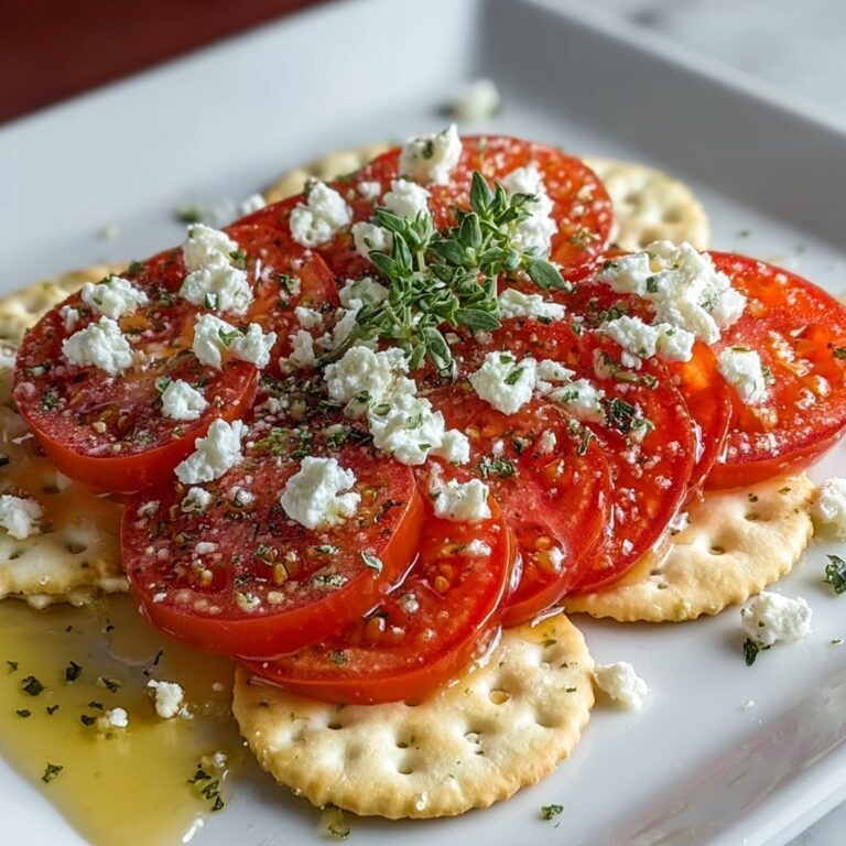 Savory Tomato and Crackers Delight Recipe