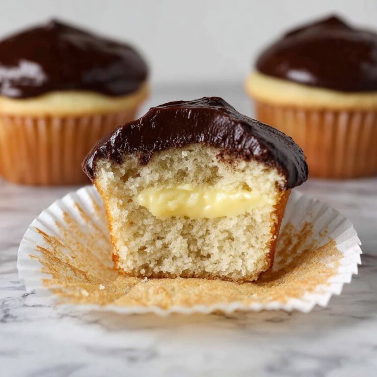 Boston Cream Cupcakes Recipe