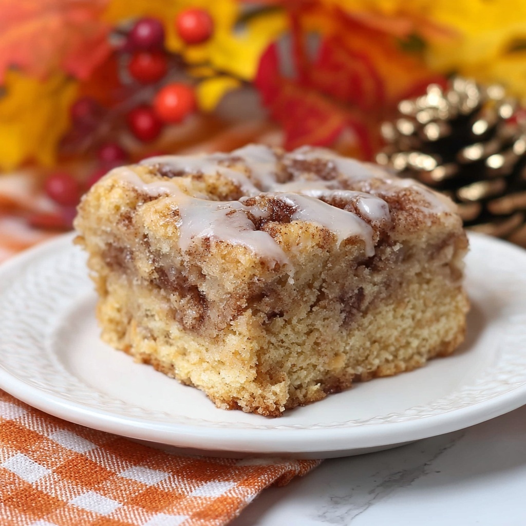 Pumpkin Cinnamon Roll Cake Recipe - Recipe Image