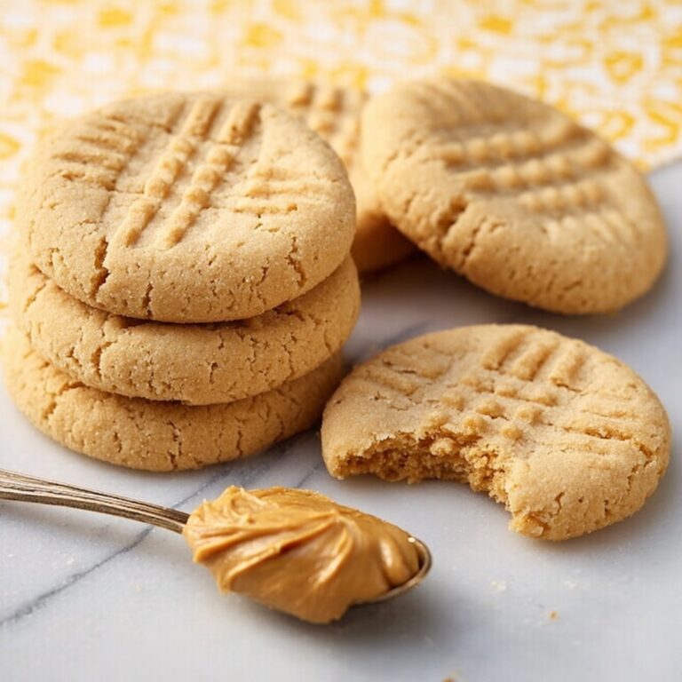 3 Ingredient Peanut Butter Cookies Recipe