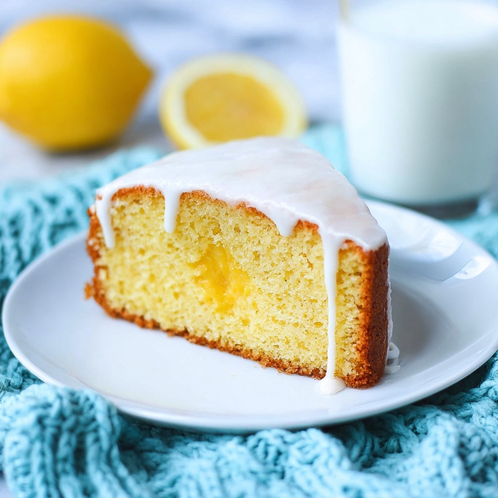 Lemon Cream Cheese Swirl Cake Recipe - Recipe Image
