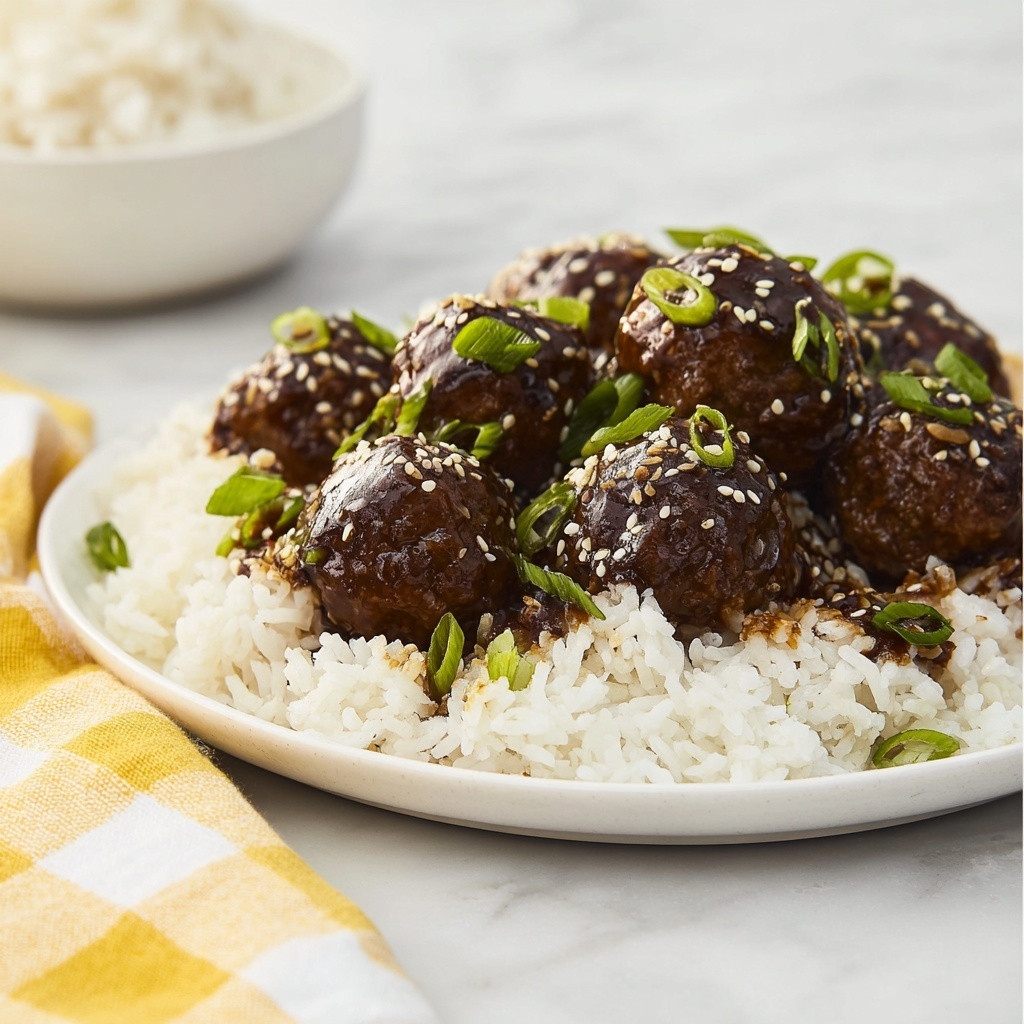 Teriyaki Meatballs Recipe - Recipe Image