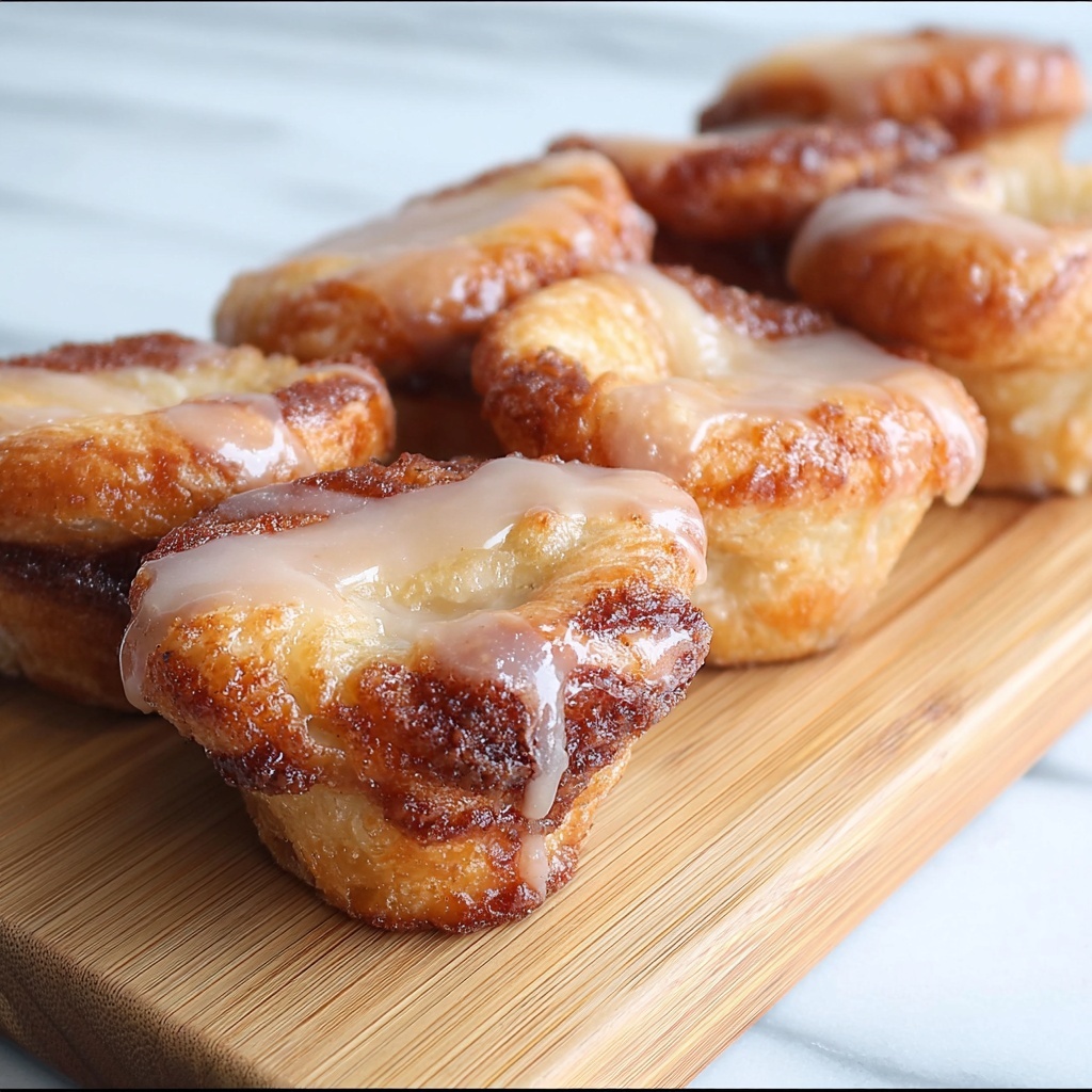 Cinnamon Crescent Rolls with Vanilla Drizzle Recipe - Recipe Image