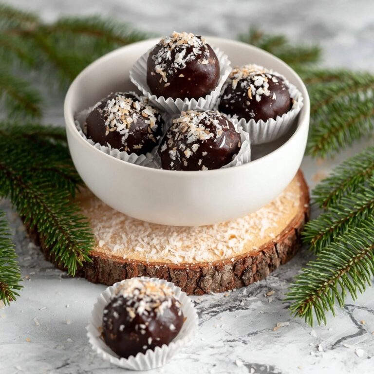 Chocolate Coconut Balls Recipe