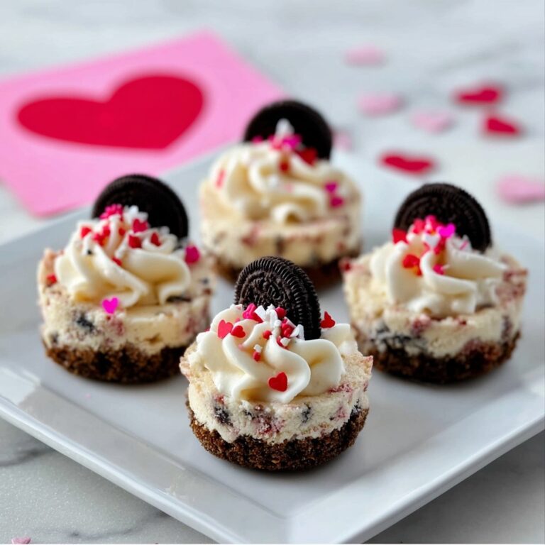 Valentine Cheesecake Bites Recipe
