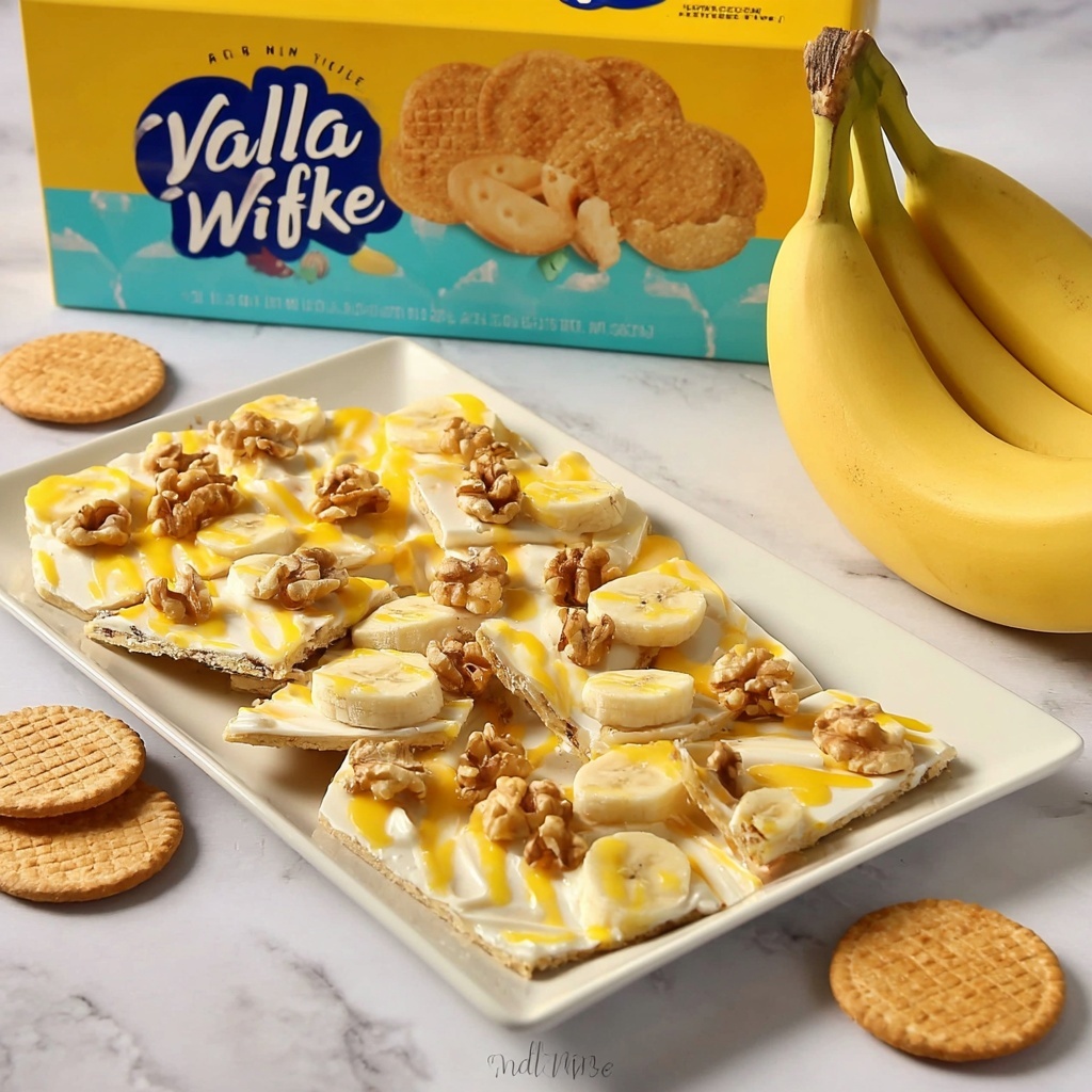 Nilla Banana Pudding Bark Recipe - Recipe Image