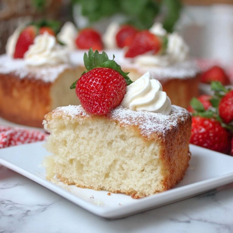 Strawberry Buttermilk Cake Recipe
