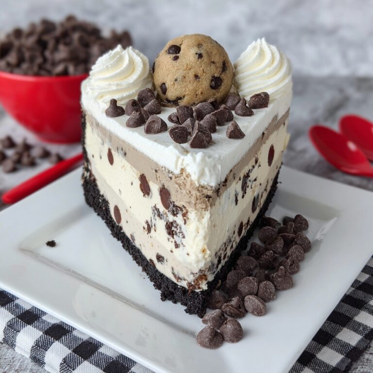Chocolate Chip Cookie Dough Cheesecake (No-Bake) Recipe
