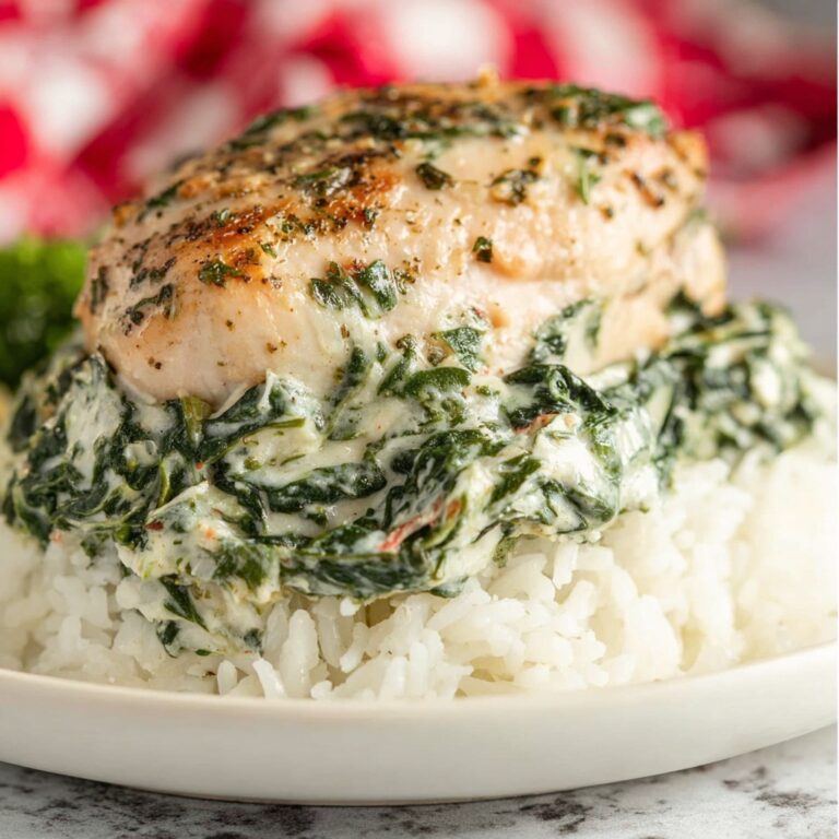 Spinach Stuffed Chicken Breast Recipe