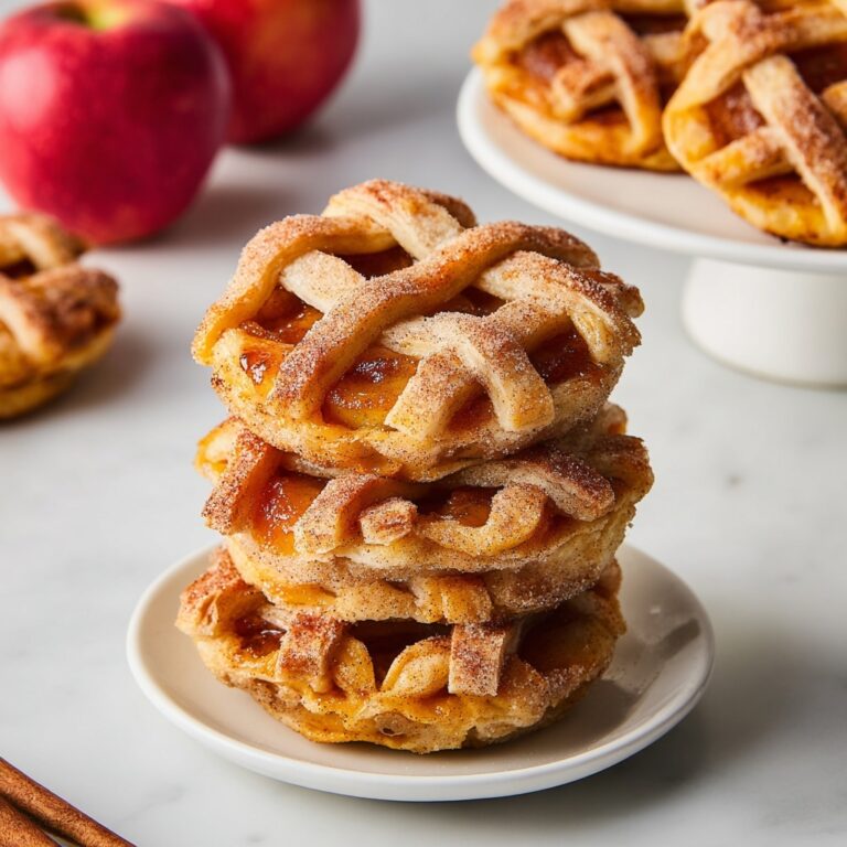 Apple Pie Cookies with Caramel and Spiced Topping Recipe