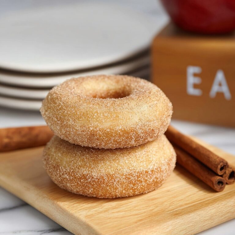 Baked Apple Spice Donuts Recipe