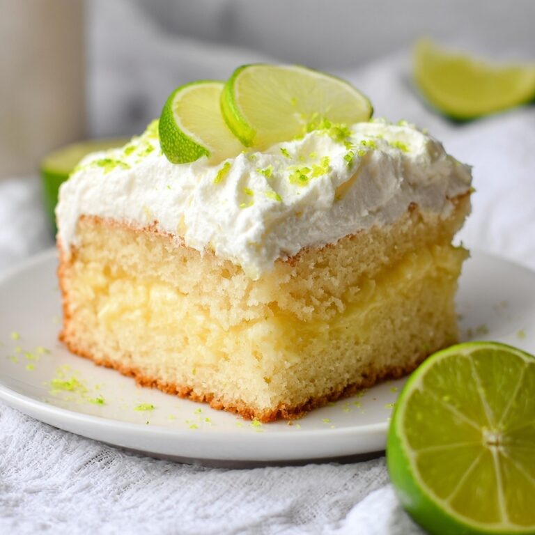 Key Lime Poke Cake Recipe