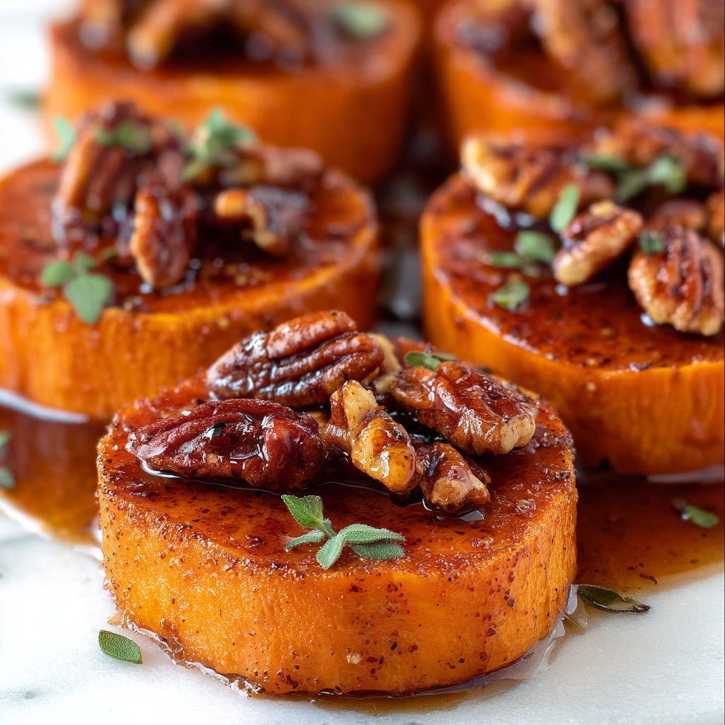 Cinnamon Maple Roasted Sweet Potatoes Recipe - Recipe Image