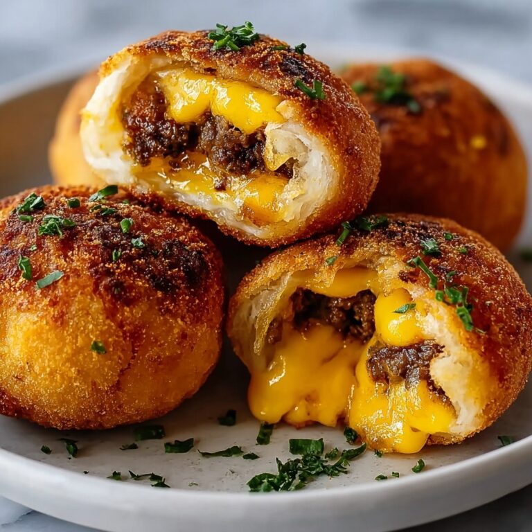 Irresistible Garlic Parmesan Cheeseburger Bombs You’ll Crave Recipe