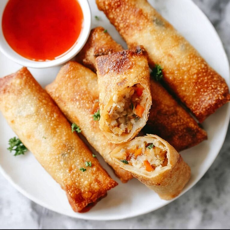 Air Fryer Pork Egg Rolls Recipe