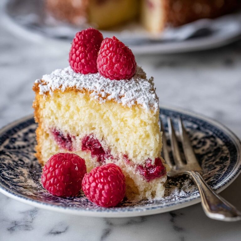 Yogurt Raspberry Cake Recipe