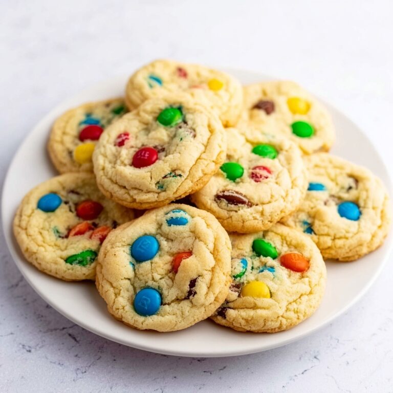 Soft M&M Cookies Recipe