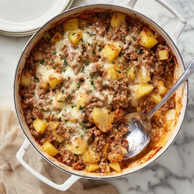 Ground Beef and Potato Casserole Recipe